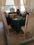 Southwest style Dining Room Table and Chairs
