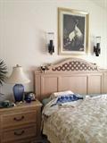 Headboard-Sold, Mattress Box Spring-Sold, Night Stand,