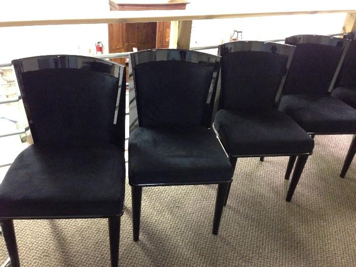 Lacquer Black Chairs