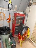 another tool chest, air compressor
