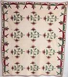 Cockscomb Quilt 1880