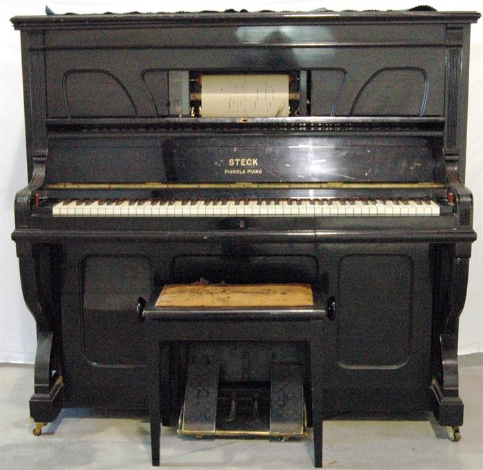 Steck player piano