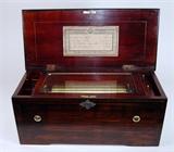 Swiss music box with bells