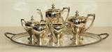 Sterling coffee & tea service
