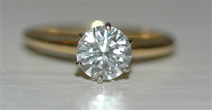 .96 carat diamond solitaire