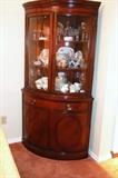 corner china cupboard $125