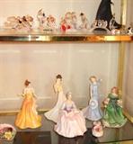 royal doultons $45 to $65 each