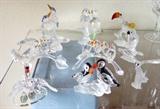 Swarovski crystal figurines $45 to $115 each