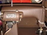 1950s vintage Kenmore sewing machine and original wood model number 117 –  959