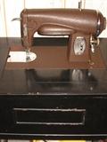 1950s vintage Kenmore sewing machine and original wood model number 117 –  959