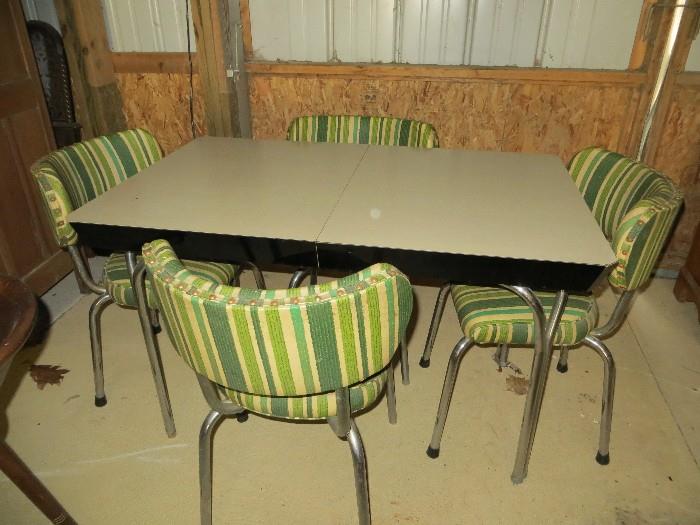 mid century kitchen table/chairs