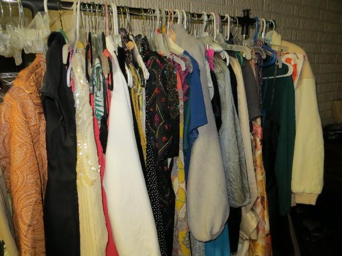 lots of new/gently worn designer clothing, some vintage