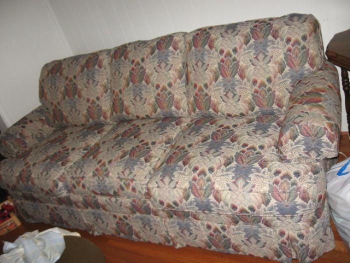 fabric couch excellent condition