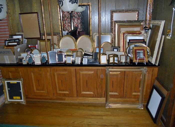 Large selection of frames--many outstanding