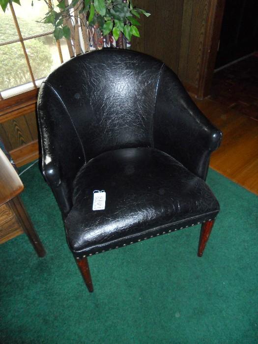 Leather ? arm chair