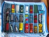 Vintage Matchbox and Hot Wheels cars...including carrying case