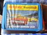 Vintage Matchbox and Hot Wheels cars...including carrying case
