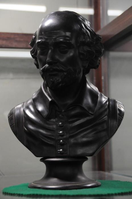 Wedgwood basalt bust of Shakespeare 