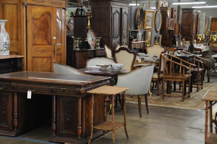 Antique furniture and fine art