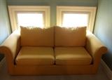 Full size sleeper sofa (some scratching damage on arms)