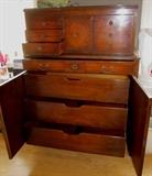 Vintage high boy chest-on-chest