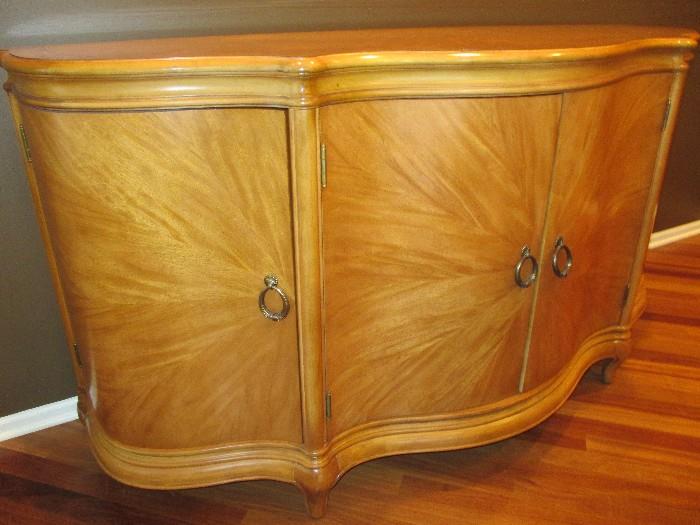 Bernhardt 'Odeon' pattern Buffet/Sideboard! Must see how gorgeous this piece is! Matches table & chairs.