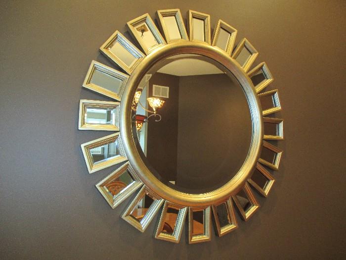 Beautiful circular mirror