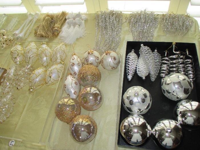 Huge collection of upscale Christmas Ornaments!