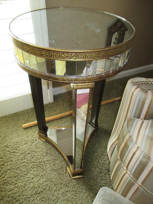 Mirrored End Table - Must See!!