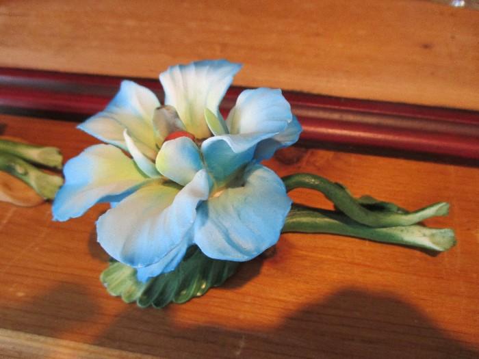 Capodimonte Floral Figurine