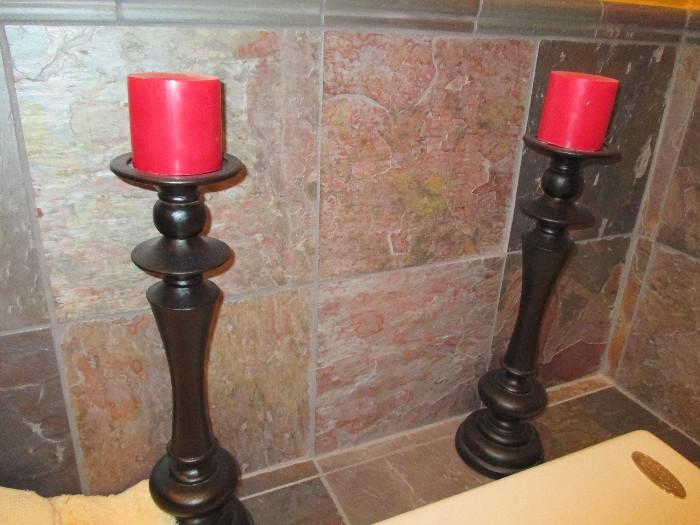 Pair of candle sticks