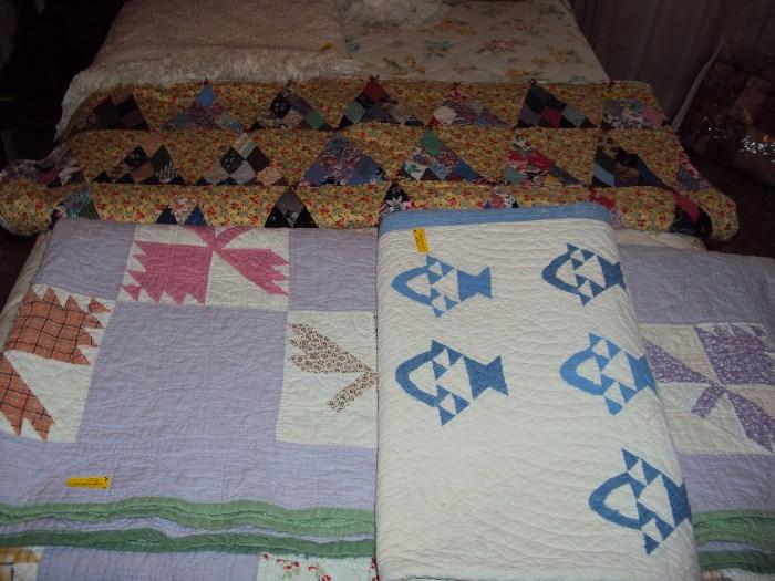 Beautiful quilts