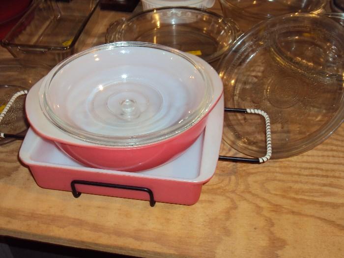 Fire King and Pyrex dishes