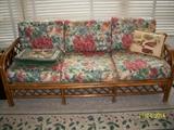 Rattan sofa