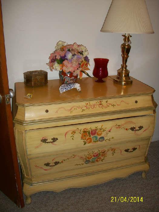 Painted Bombay style dresser