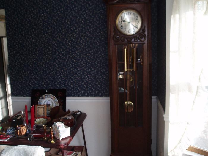 antique German Grandfather clock