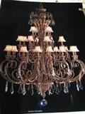 Spectacular Kichler foyer or great room chandelier. Still sell for $8000; asking $5000. Fills very large space! Other matching chandelier available.