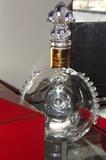 Louis crystal decanter and box. $100.