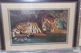 Ethan Allen Tiger piece. Very nice framing. Asking $600