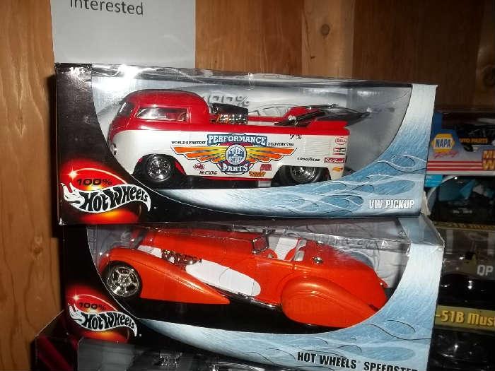 new boxed hot wheels die cast toys