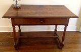 Oak Console Table