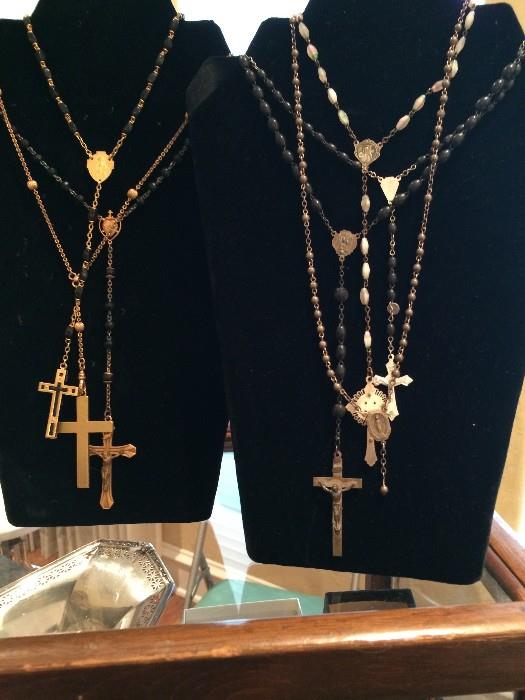vintage rosaries
