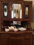 antique buffet, china