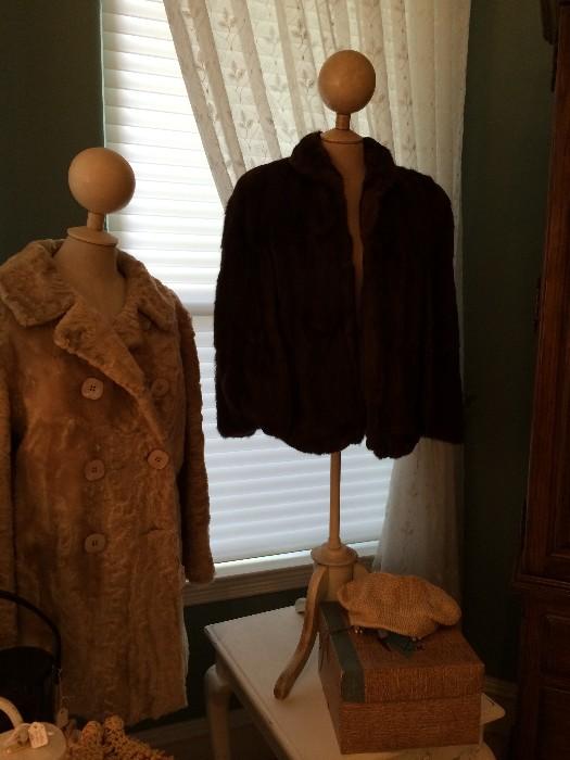vintage fur coats