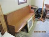 Oak Church pew