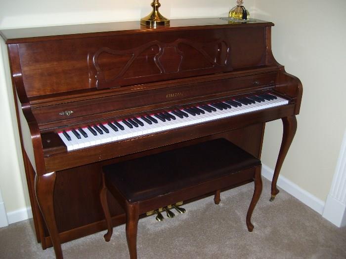 Upright Kimball piano