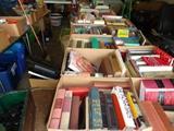 Collection of hard and soft-cover books