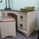 Vintage Deco Vanity & Stool