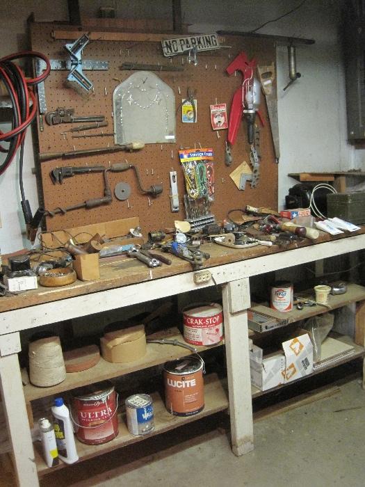 Great old tool bench