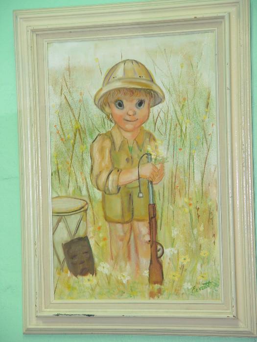 Boy Oil Painting